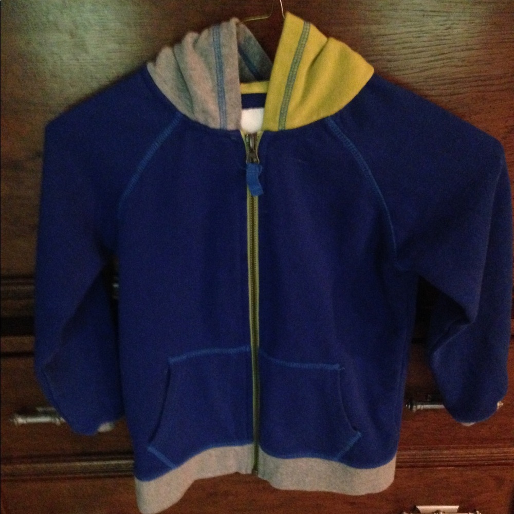 Boden Boy's Zippered Sweatshirt